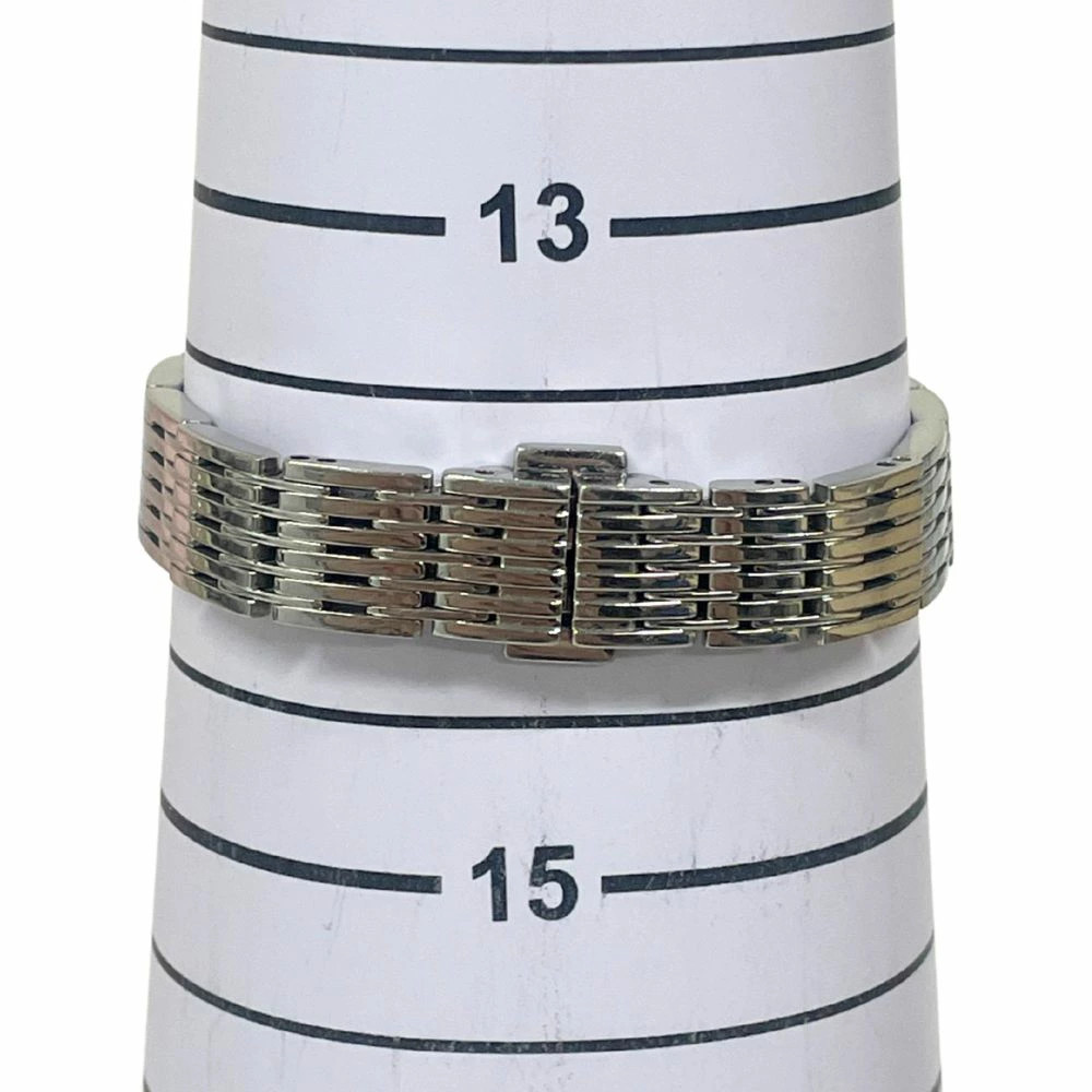 Gucci 8600L G Metro Shell Dial Diamond Bezel Ladies Quartz Watch Silver #S426118