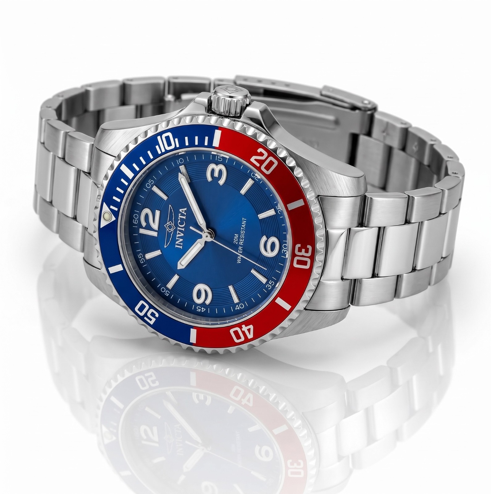 Invicta Specialty Rowan 69482 Men’s 40mm Stainless Steel Quartz Watch New