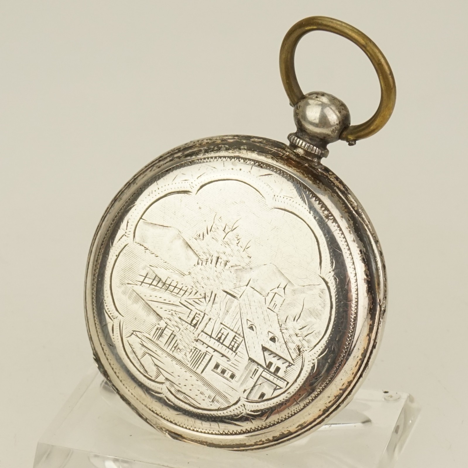 Rare! Silver Pocket watch Men’s no repeater no fusee no duplex not for scrap RAR