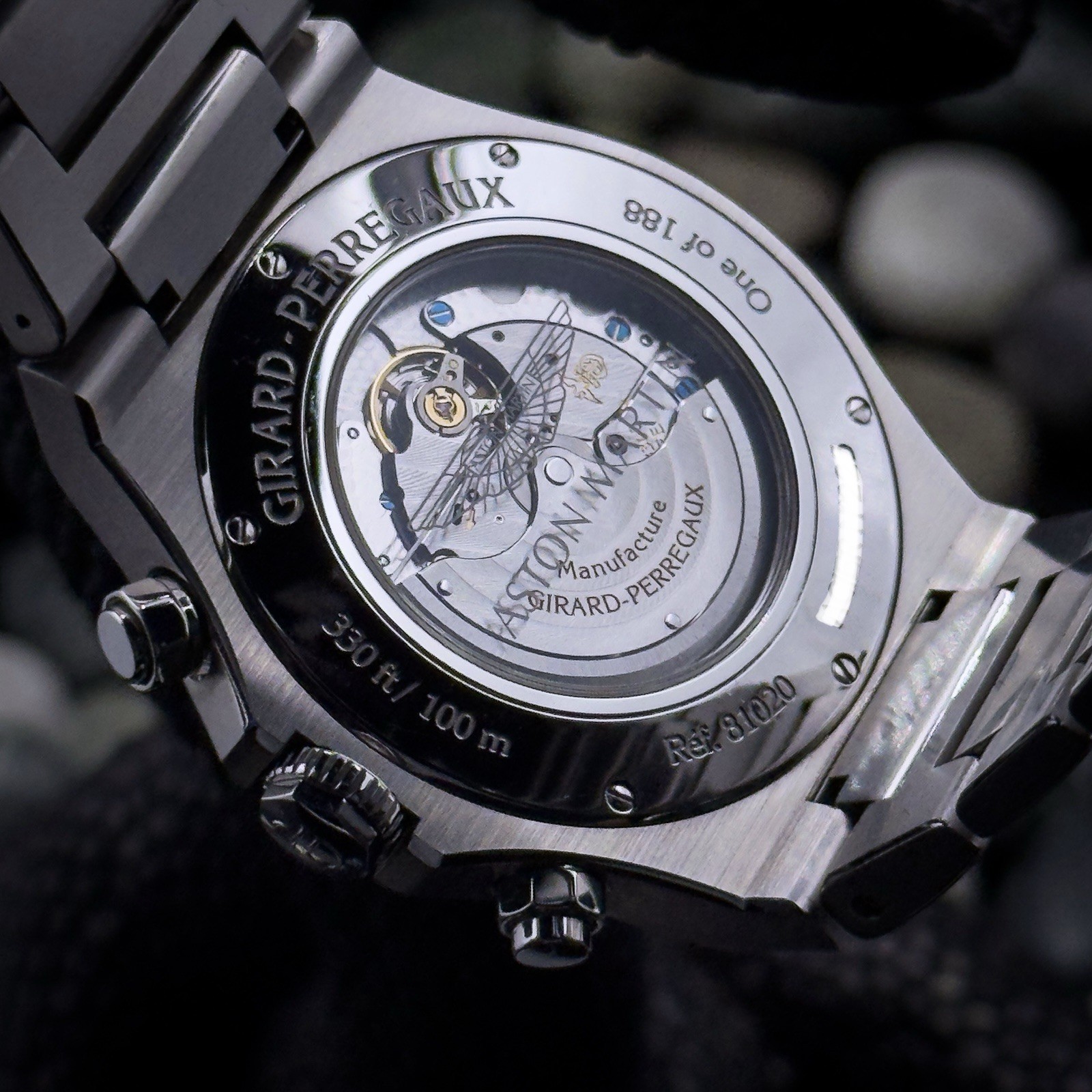 Girard Perregaux Lareato 1/188 Aston Martin Edtion Chronograph 81020-11-001-11A