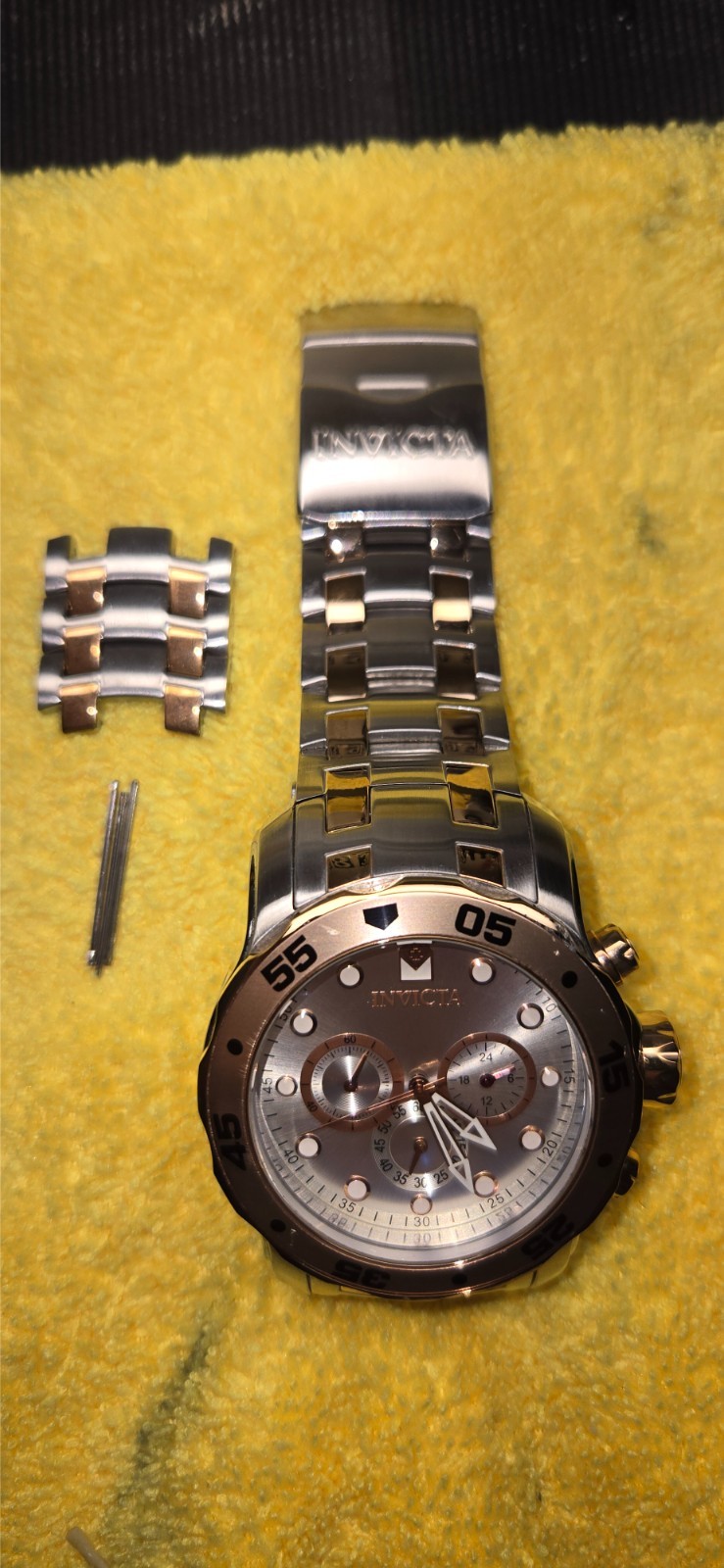 48mm Invicta Pro Diver SCUBA 13672 Master of the Oceans Quartz Chronogragh Steel