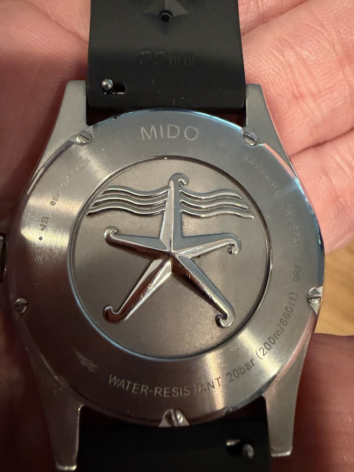MIDO Ocean Star Caliber 80 42mm Green Wave Dial Box Papers +Bracelet