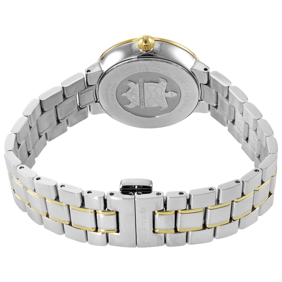 Certina DS Stella Quartz Diamond Mother of Pear Dial Ladies Watch