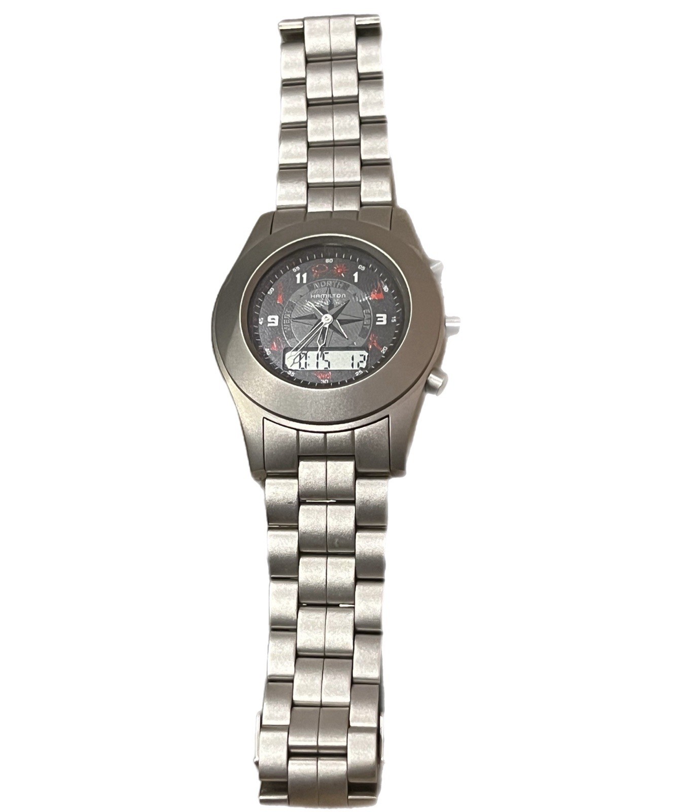 New Hamilton Khaki Field Multi-Touch Model H91514133 42mm Black Dial