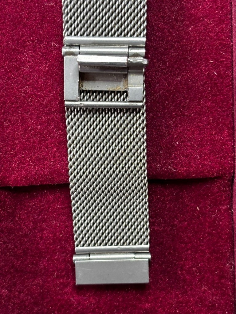 Georg Jensen Men’s Watch • Milanese Stainless SIlver Band #348 • Flawless