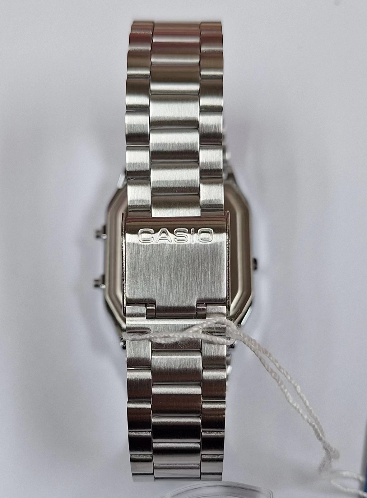 CASIO AQ-230A-2A1 Retro Vintage Blue Dual time Stainless Steel Band Watch
