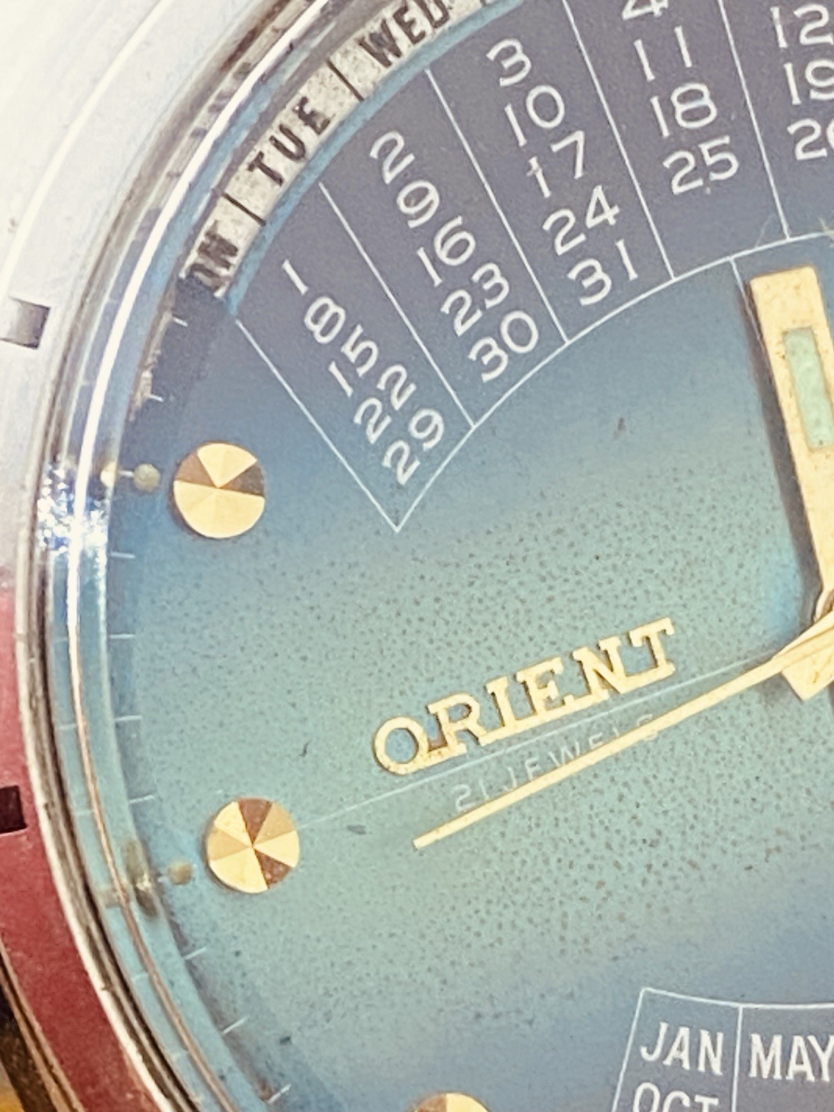 Watch Orient College Perpetual Multi Year Calendar Automatic Vintage #8358