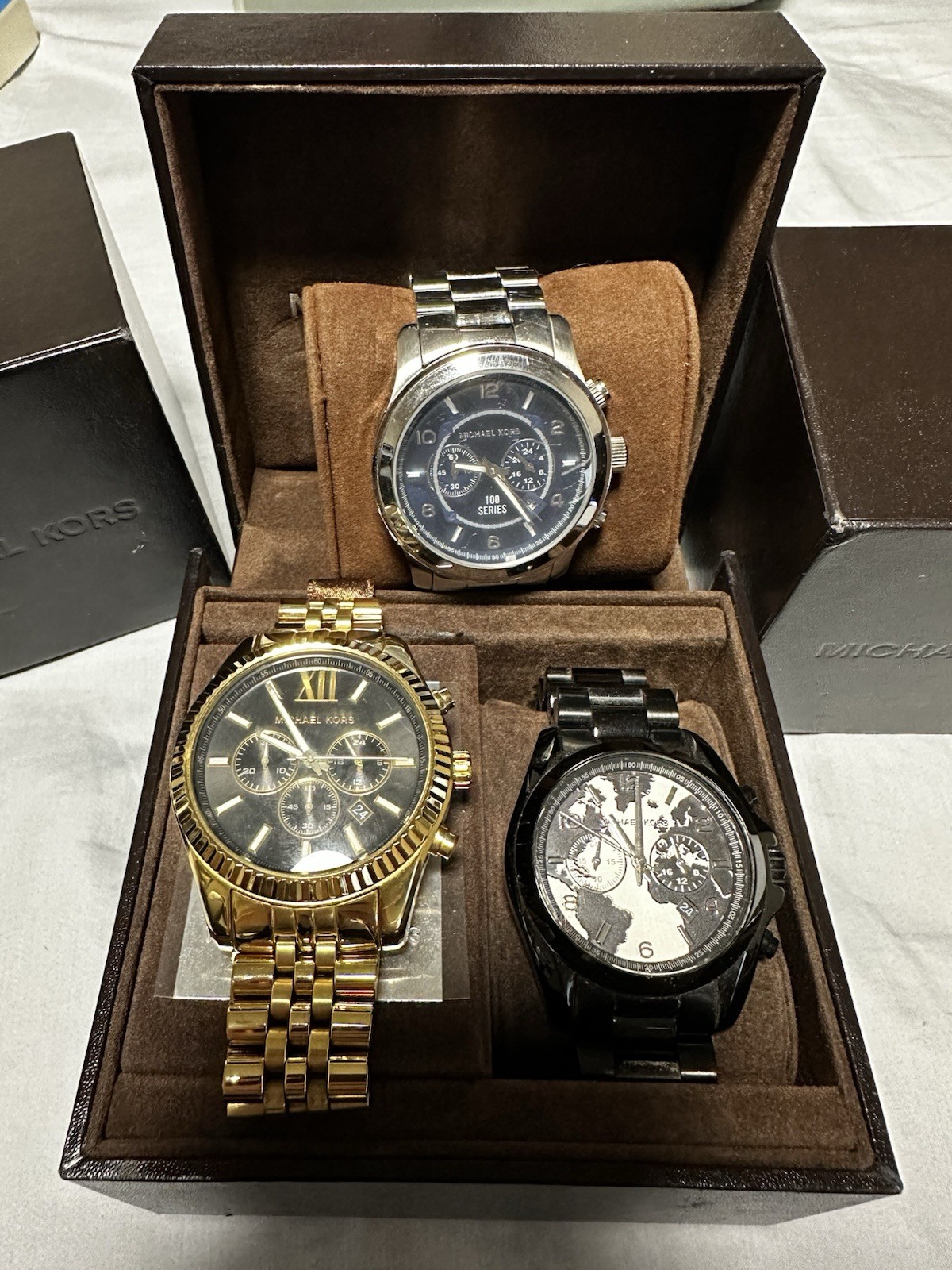 MICHAEL KORS WATCHES SET OF 3