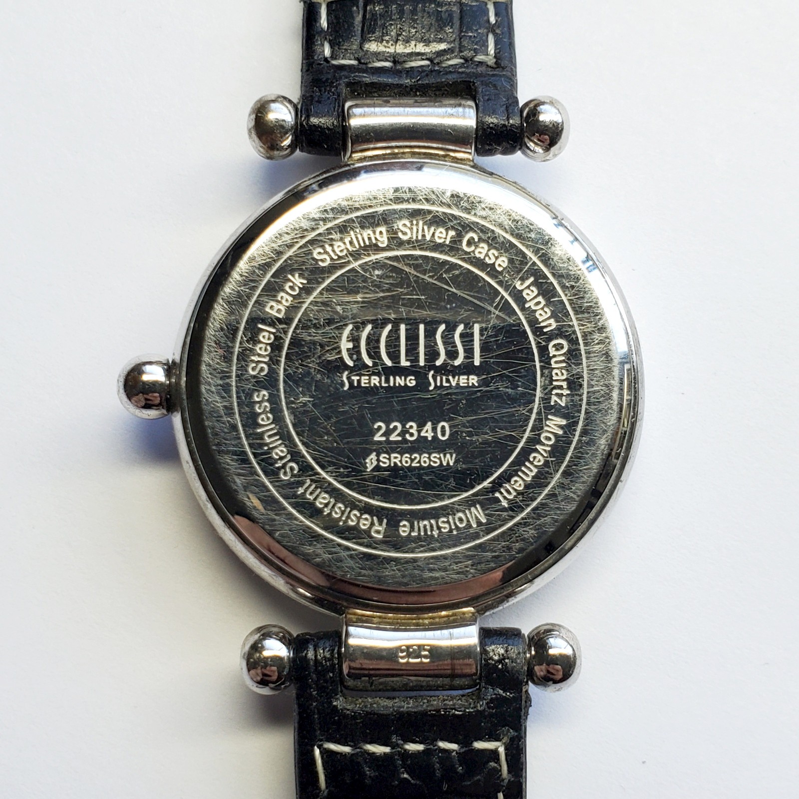 Ladies Ecclissi Sterling Silver MOP Dial Watch – 22340