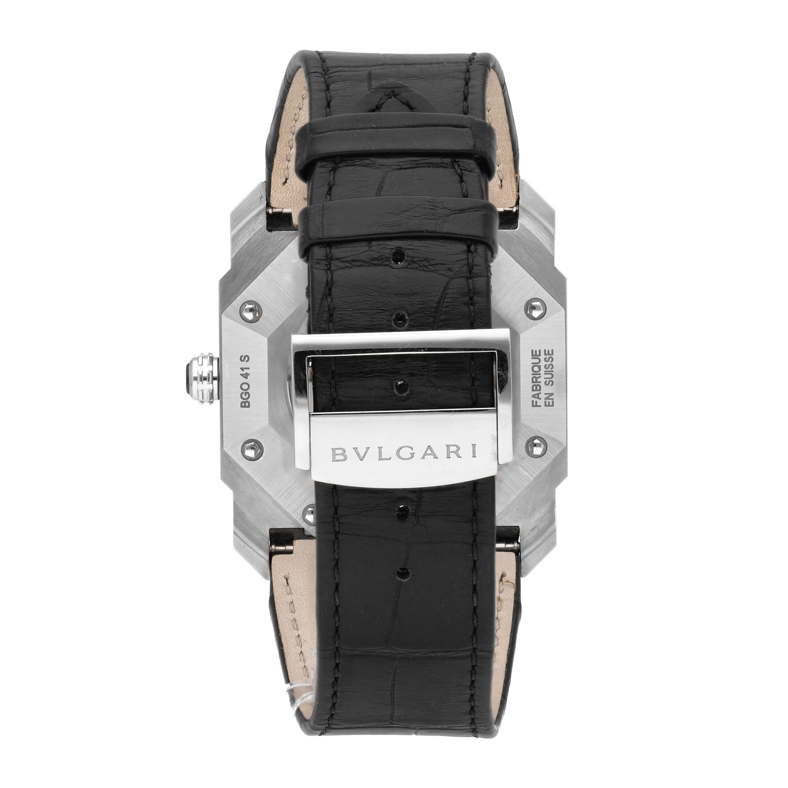 Bulgari Octo Solotempo Black Dial 41.5mm Automatic Men’s Watch 101964