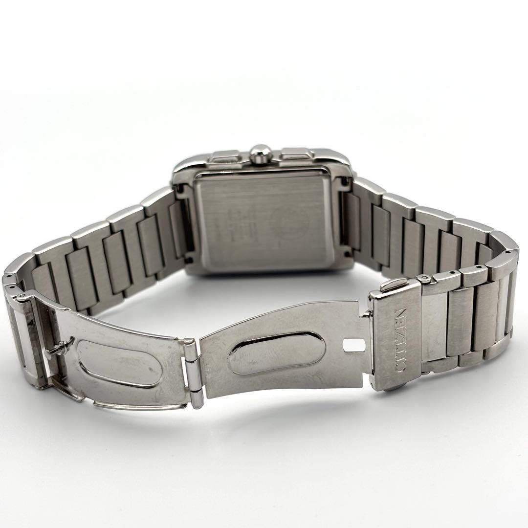 Citizen AT0560-51A Eco-Drive Chronograph Square Watch