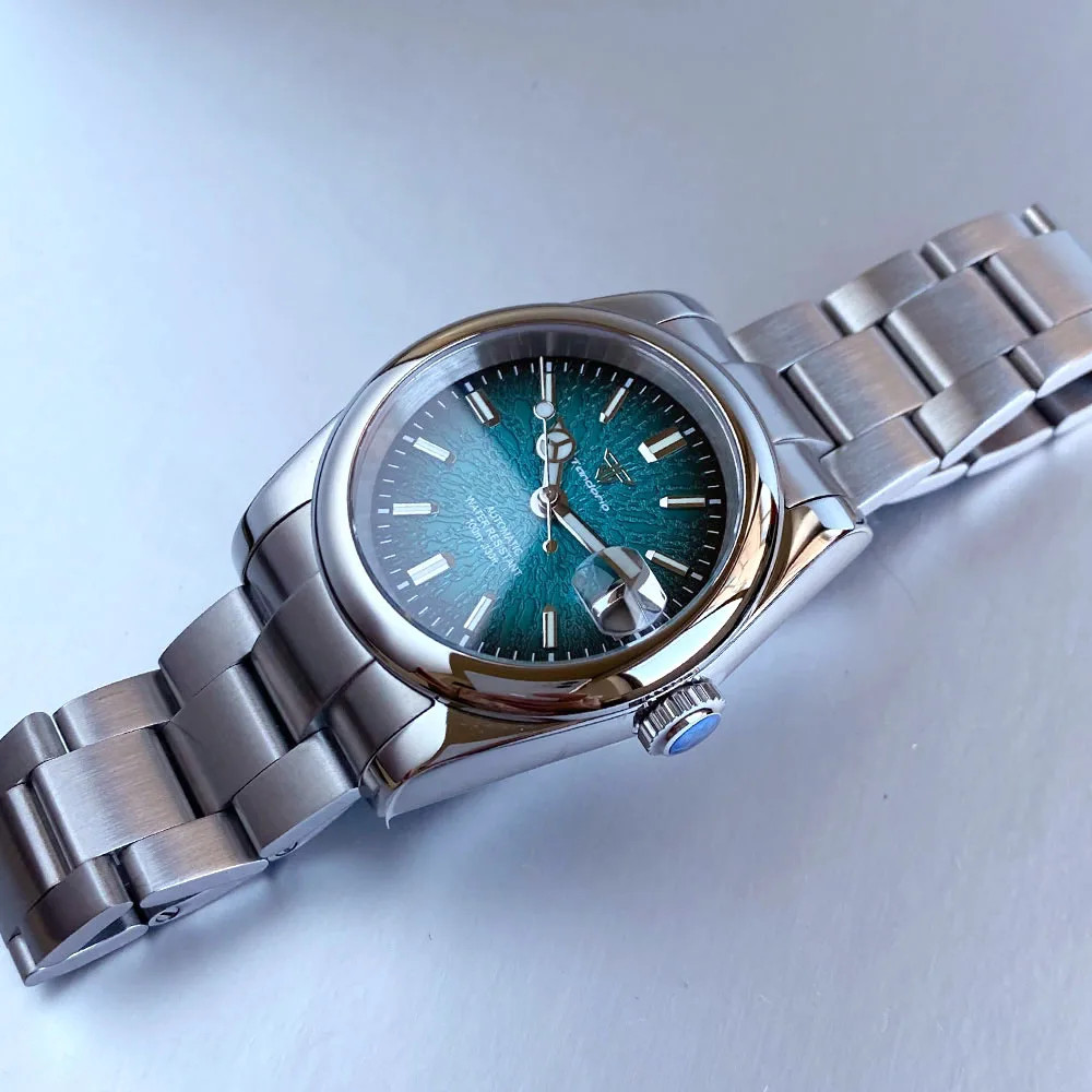 Tandorio Sapphire Glass Men’s Automatic Mechanical Diver Watch For Miyota 8215