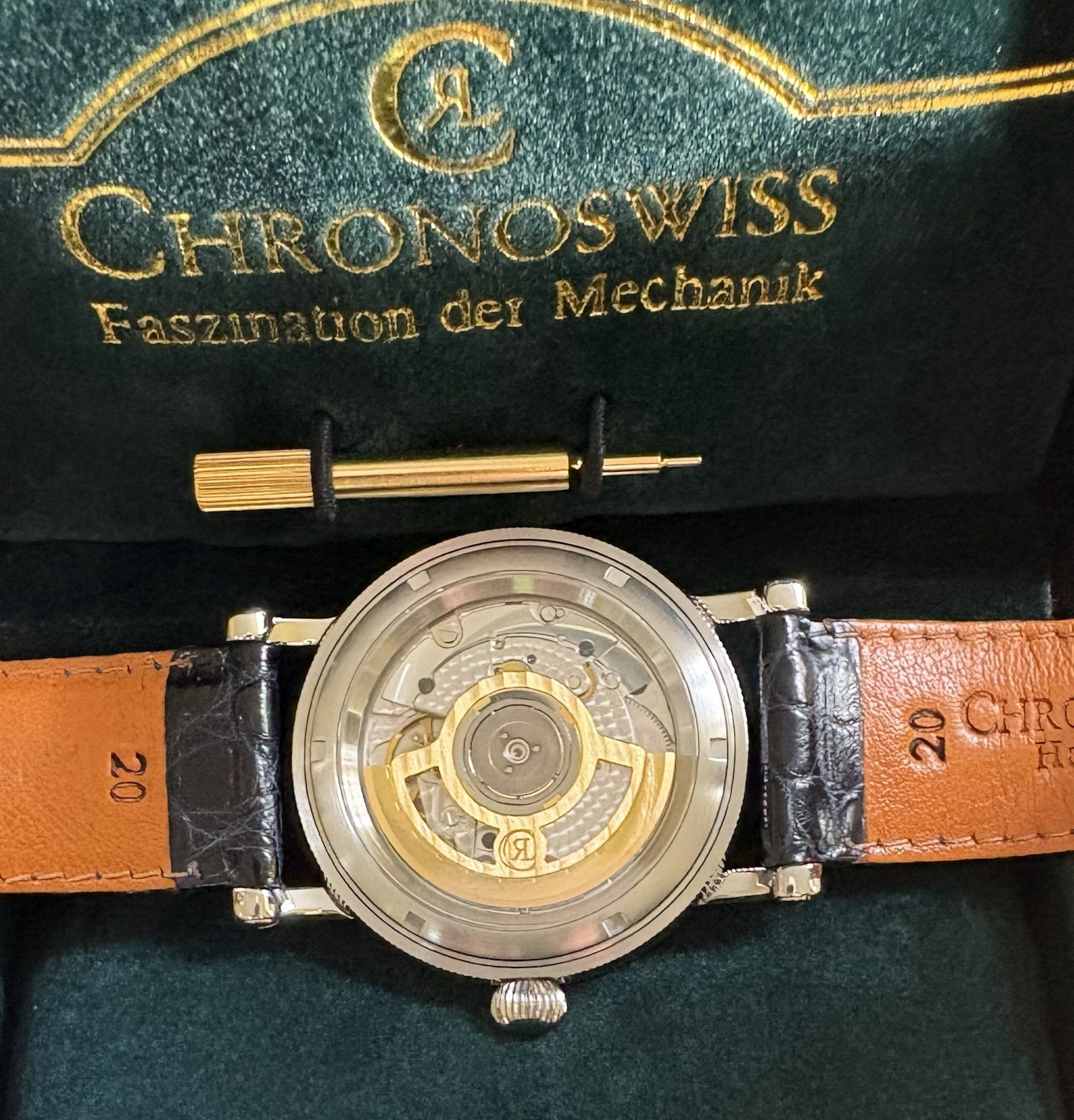 Chronoswiss – Lunar Moon Phase Triple Calendar – CH 9323 – C.931 – Box & Papers
