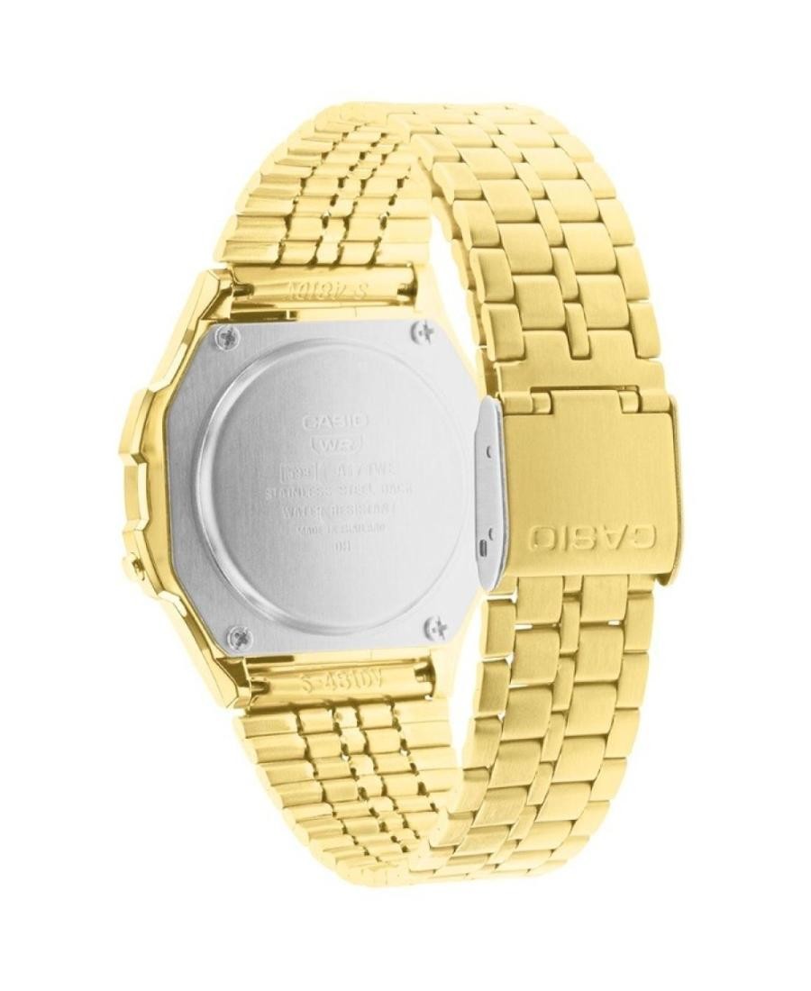 CASIO Women Digital Quartz Casual Watch Classic Dress Golden Dial Waterproof Rou
