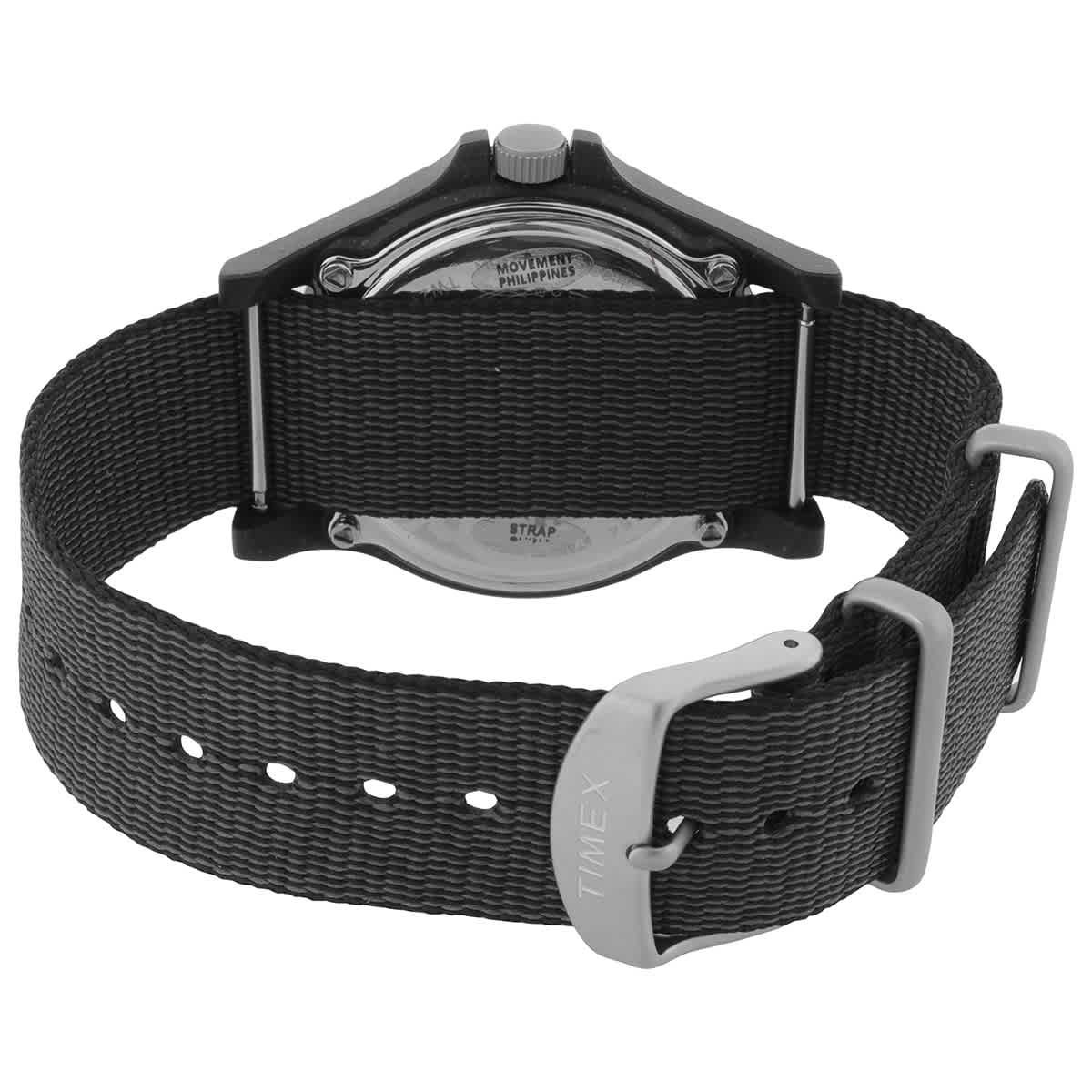 Timex Reclaim Ocean Quartz Black Dial Men’s Watch TW2V81900JR