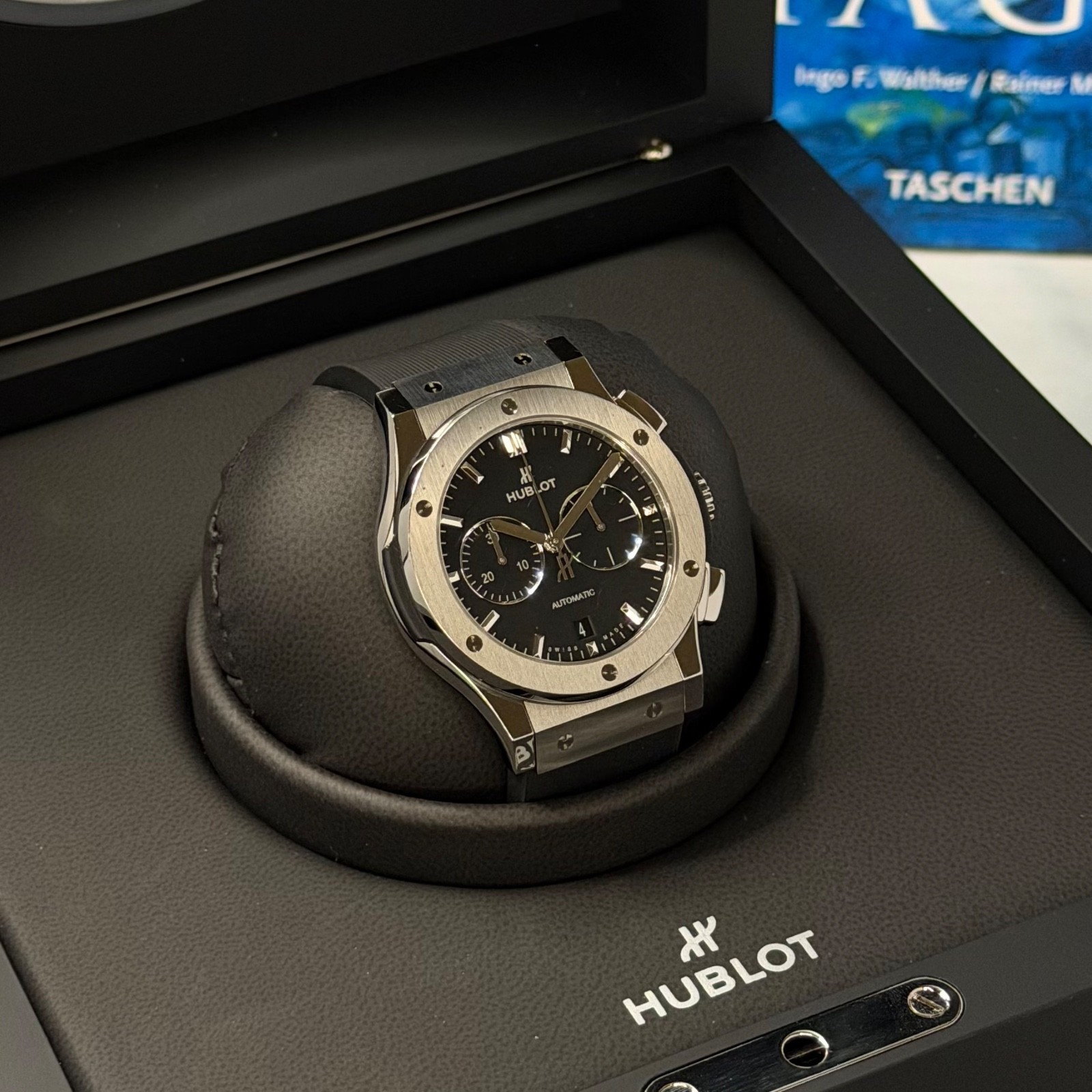 Hublot Classic Fusion Chronograph Titanium 541.NX.1171.RX Full Set Warranty