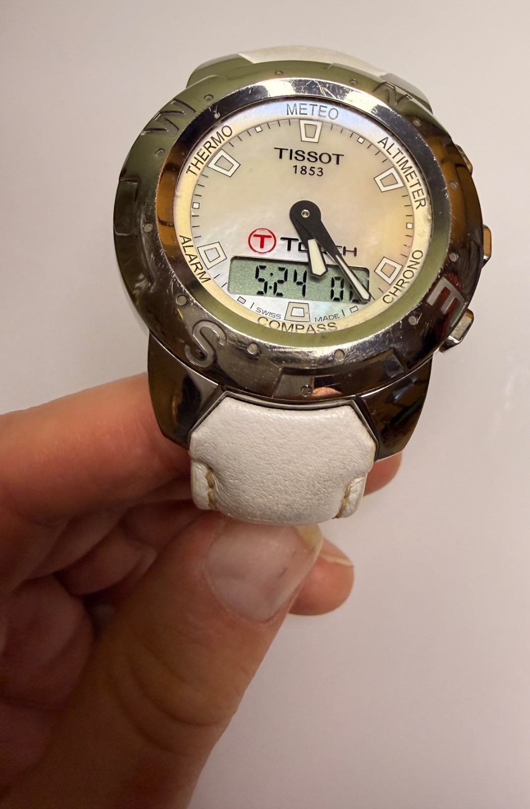 Tissot T Touch White Watch