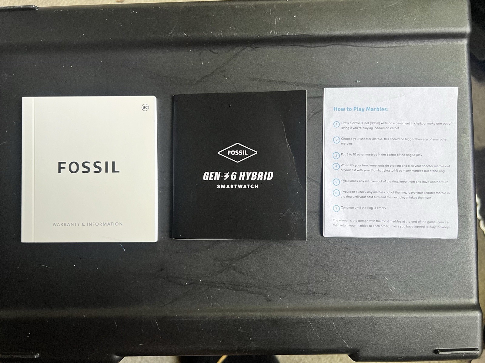 Fossil Carlie Gen 6 Hybrid Smartwatch (Model DW15F2)