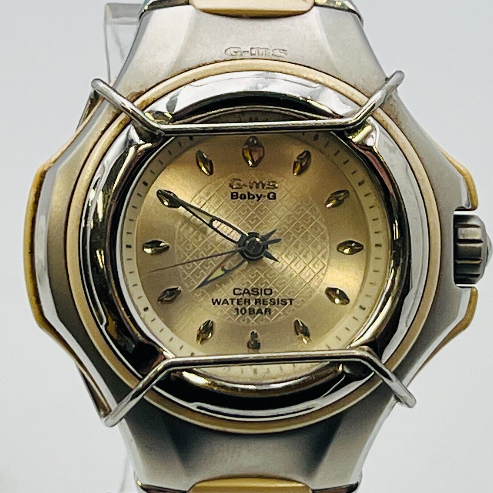 CASIO Baby-G G-MS analog MSG-600LV quartz women’s watch battery replaced 37.8mm
