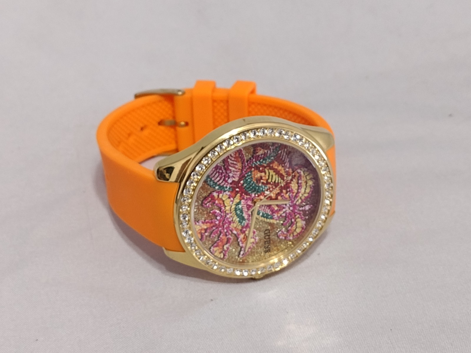 His or Hers GUESS Gemmed Watch w/ New Battery – Works Great! c77