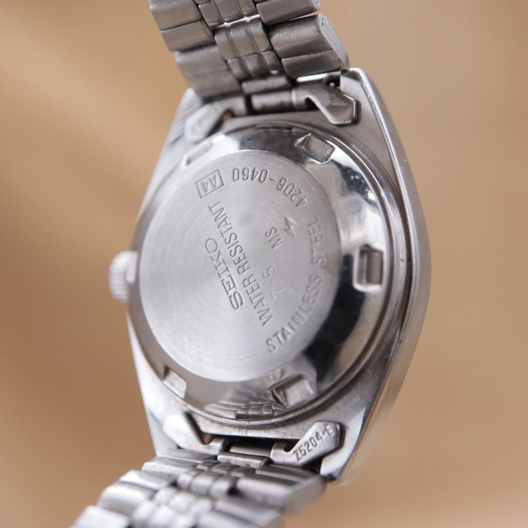 Seiko 5 AUTOMATIC 4206 0460 Women s Vintage 25mm Made in 1987 From Japan