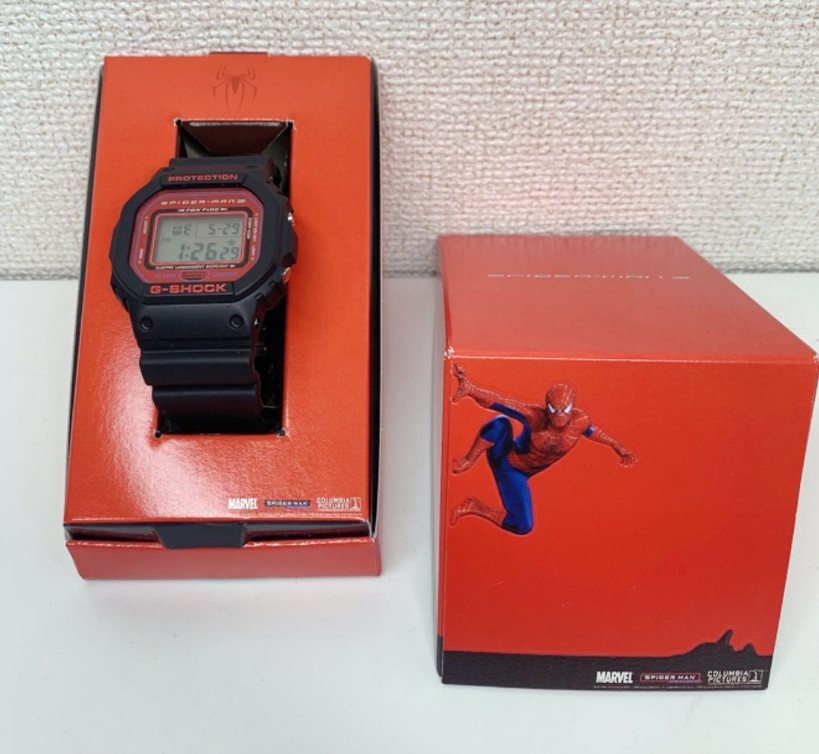 CASIO Watch DW-5600VT-1T G-SHOCK Spider-Man Collaboration Wristwatch watch