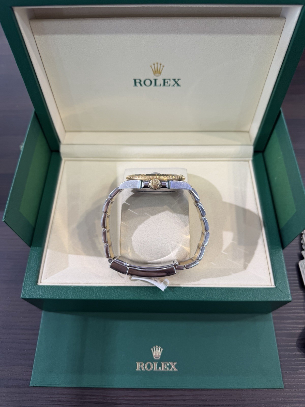 2016 Rolex Submariner Date Black TT 18K Gold Steel 116613LN 40mm Watch FULL SET!
