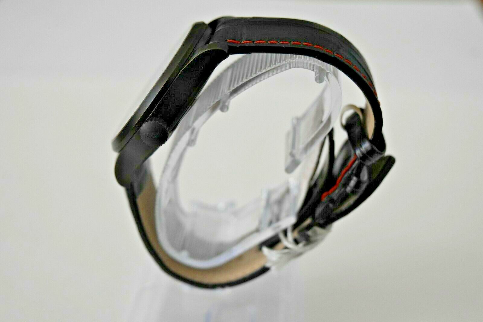 New MIDO Multifort Auto PVD SS Black Leather M005.424.36.053.22 $1690 Watch