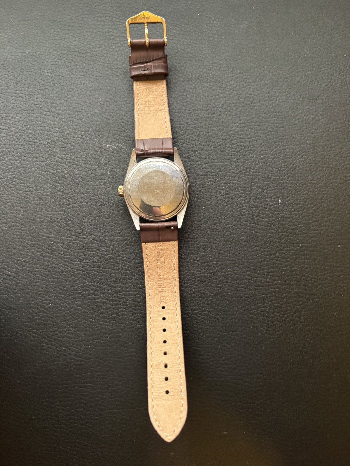 Rolex Datejust 1601 – Two Tone – White Pie Pan Dial – With Rolex Service Papers