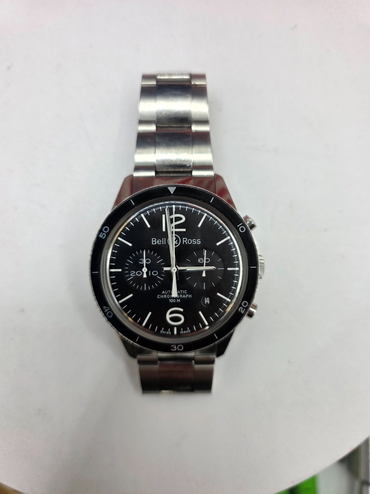 BELL &ROSS BR126-95-SP AUTOMATIC 42mm WATCH CHRONOGRAPH