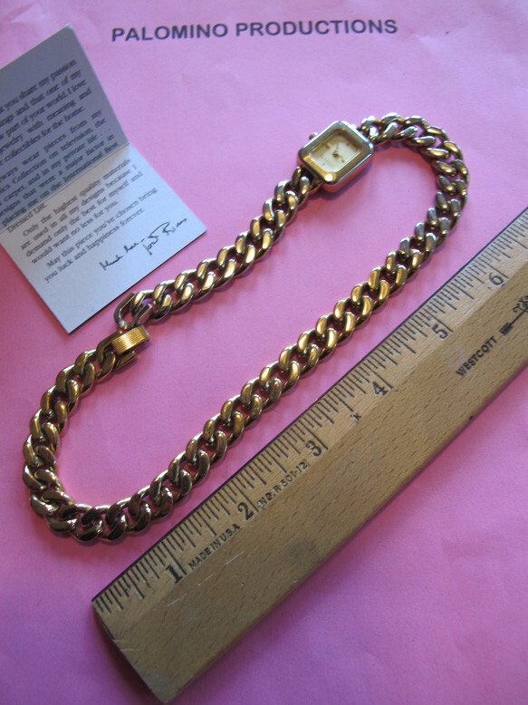 Joan Rivers Watch Double Wrap GT Curb Link 25th Anniversary Vintage W Box FREE H