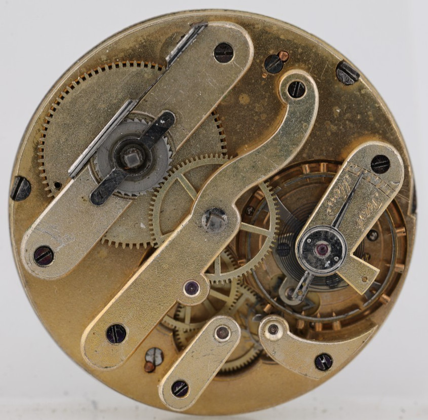 W.F. KING ADRIAN MICHIGAN KEYWIND POCKET WATCH MOVEMENT, 47.7mm (M13)
