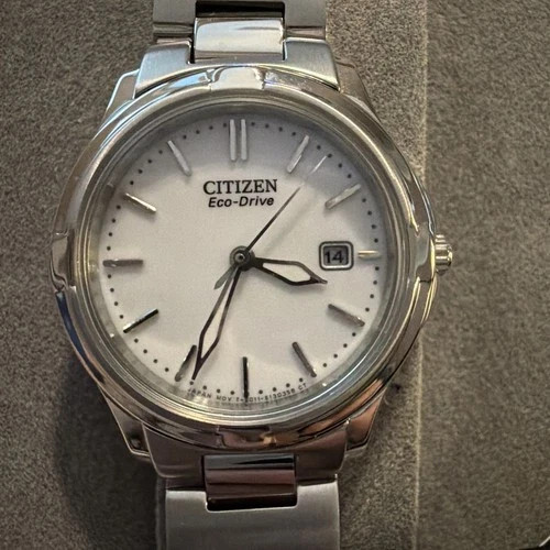 Citizen Silhouette Eco-Drive White Dial Ladies Watch EW1960-59A