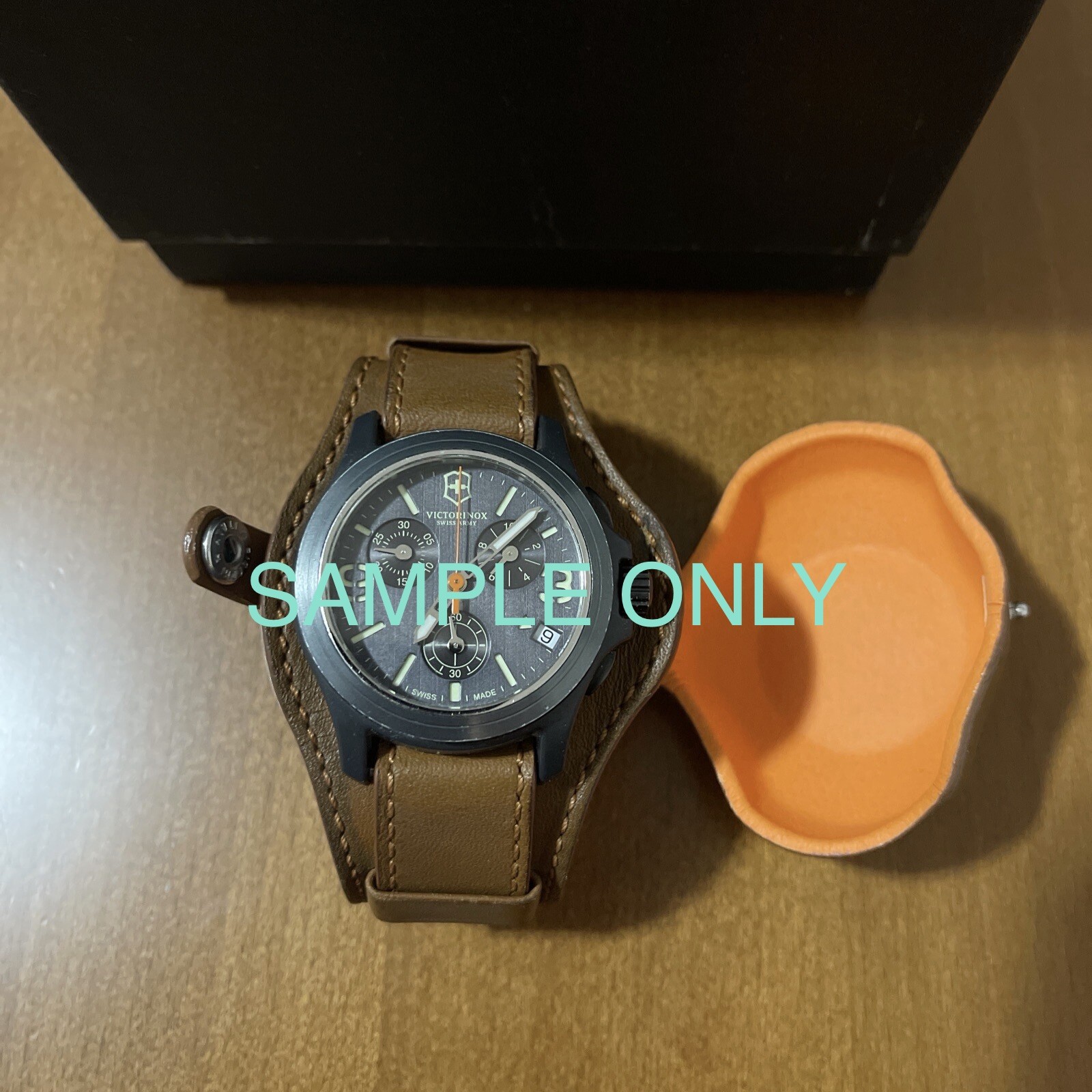 Swiss Army Victorinox Original LE Leather COVER for Mens Watch V241594