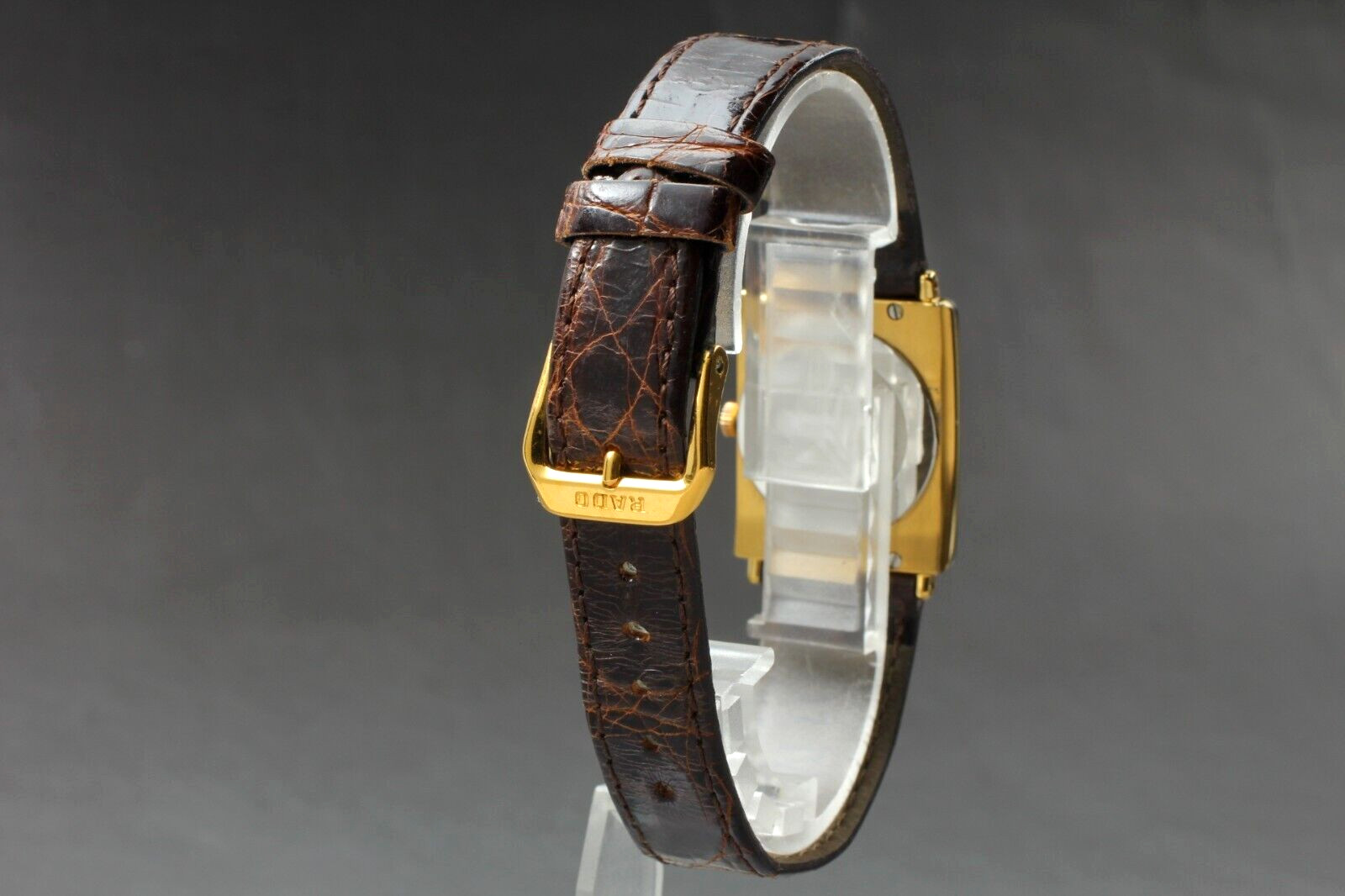 【N MINT】 RADO Florence 160.3605.2N Gray 24mm Men’s Quartz Vintage Watch JAPAN