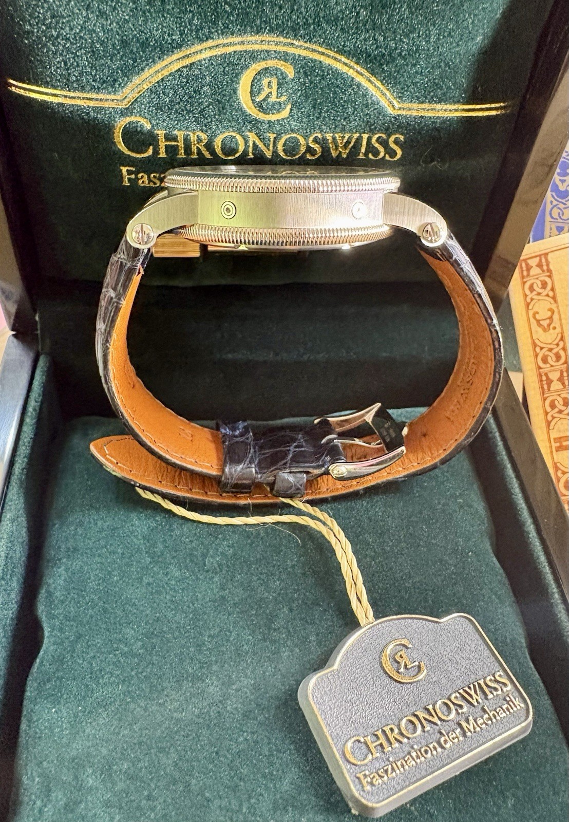 Chronoswiss – Lunar Moon Phase Triple Calendar – CH 9323 – C.931 – Box & Papers