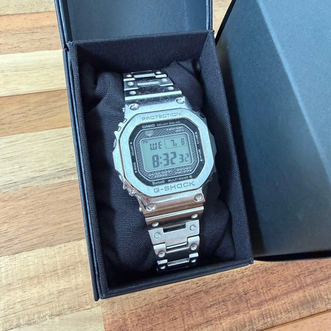 Casio G-Shock GMW-B5000D-1JF Radio Solar Wristwatch Bluetooth #0001