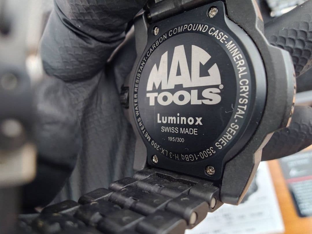 LUMINOX Master Carbon SEAL 3801 Mactools Limited Edition Watch
