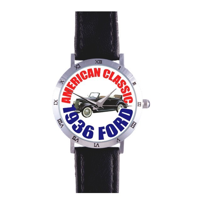 AMERICAN CLASSIC 1936 FORD WATCH: AUTO, SEDAN, COUPE, CAR, RARE COLLECTIBLE!