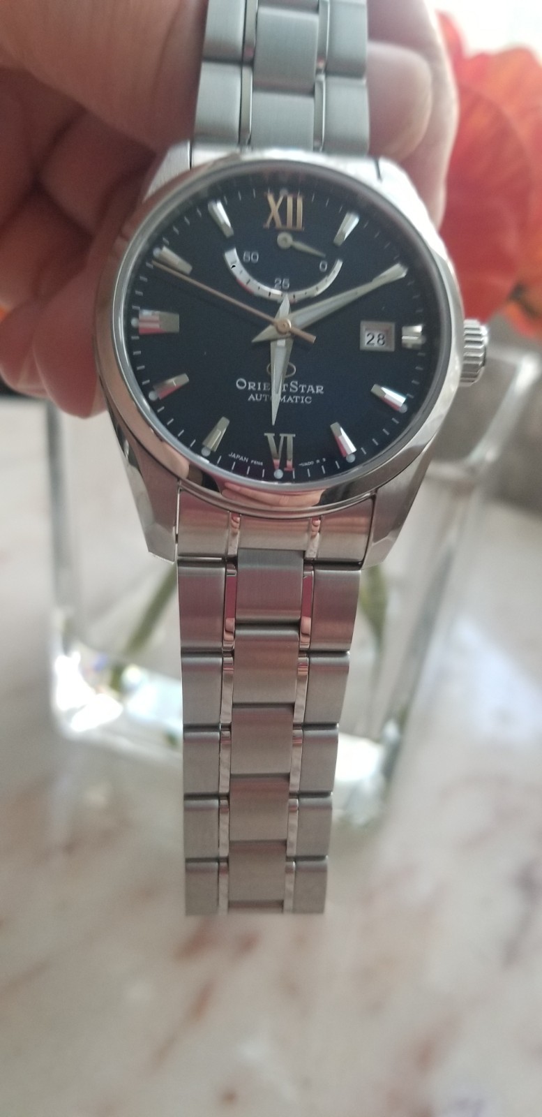 Orient Star Men’s Automatic Watch Blue–stunning!