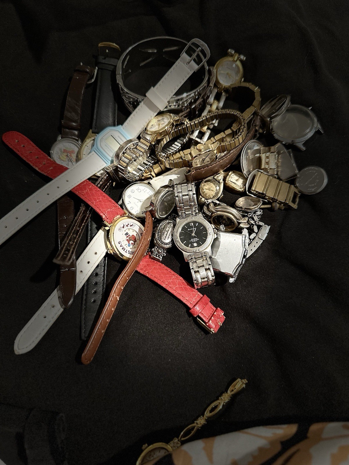 Vintage Elgin,timex,Geneva,and More For Parts Or Repair