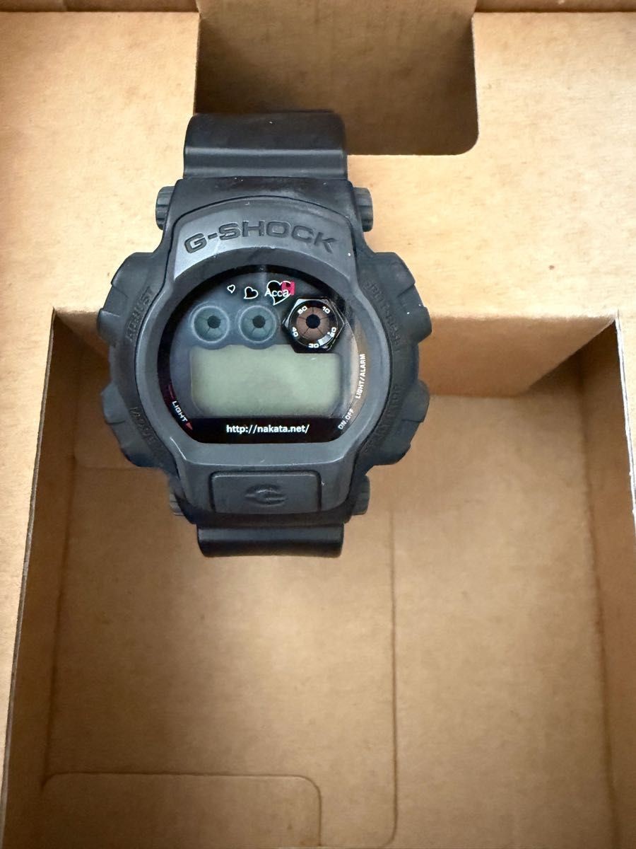 CASIO G SHOCK Wristwatch Black DW 8400 Hidetoshi Nakata Collaboration