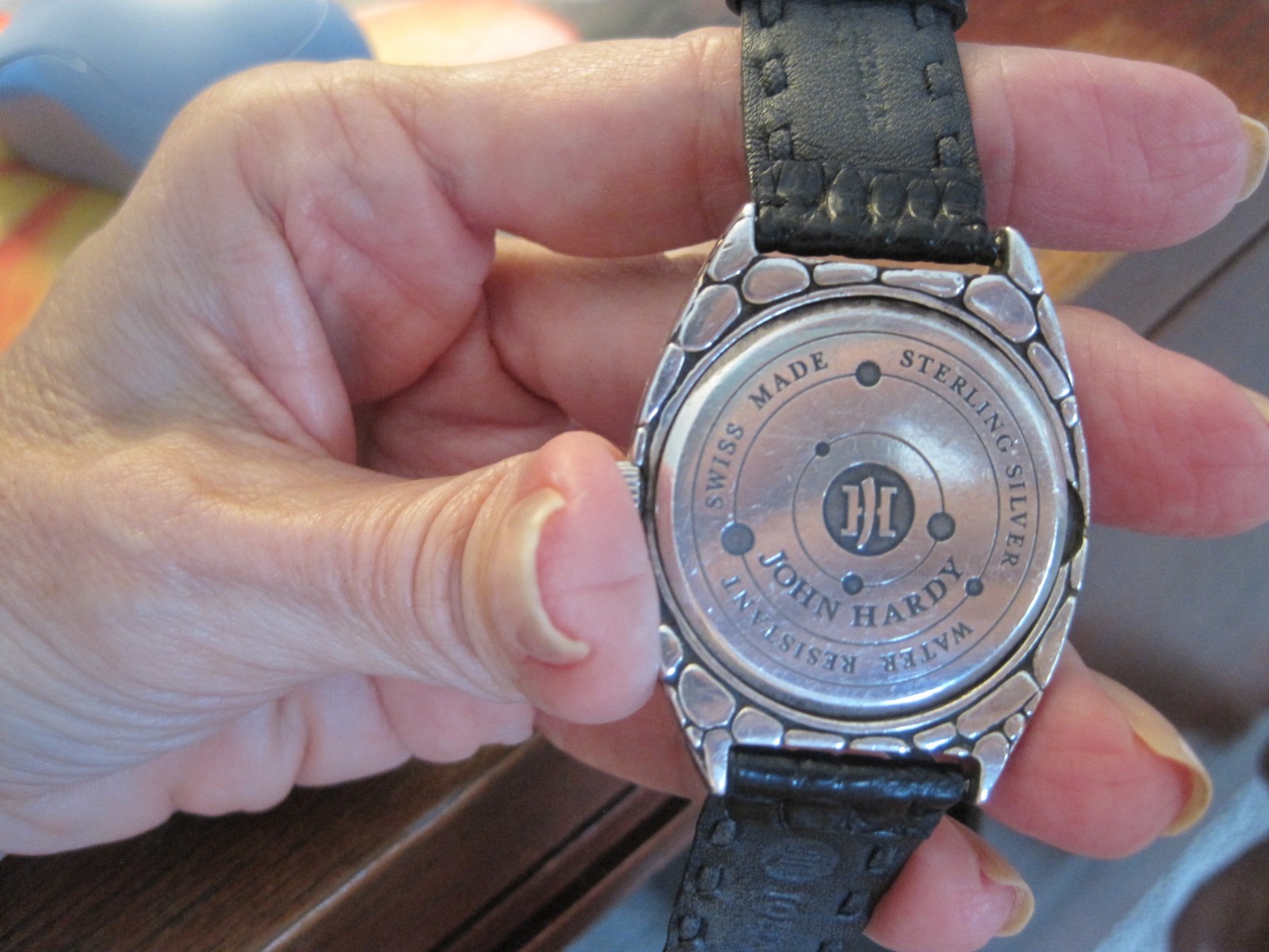JOHN HARDY STERLING SILVER MENS WATCH