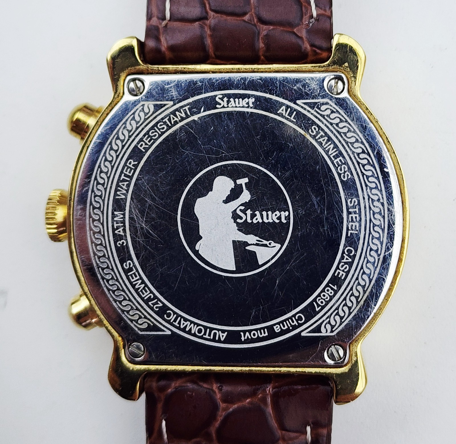 Men’s AUTOMATIC MULTIFUNCTION Watch STAUER “Guitar” 18697