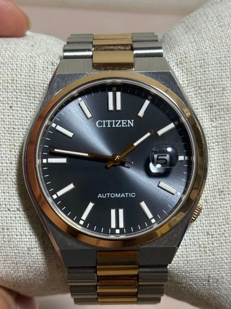 CITIZEN NJ0154-80H Automatic 40mm Box Used Watch Analog Date Running Stainless