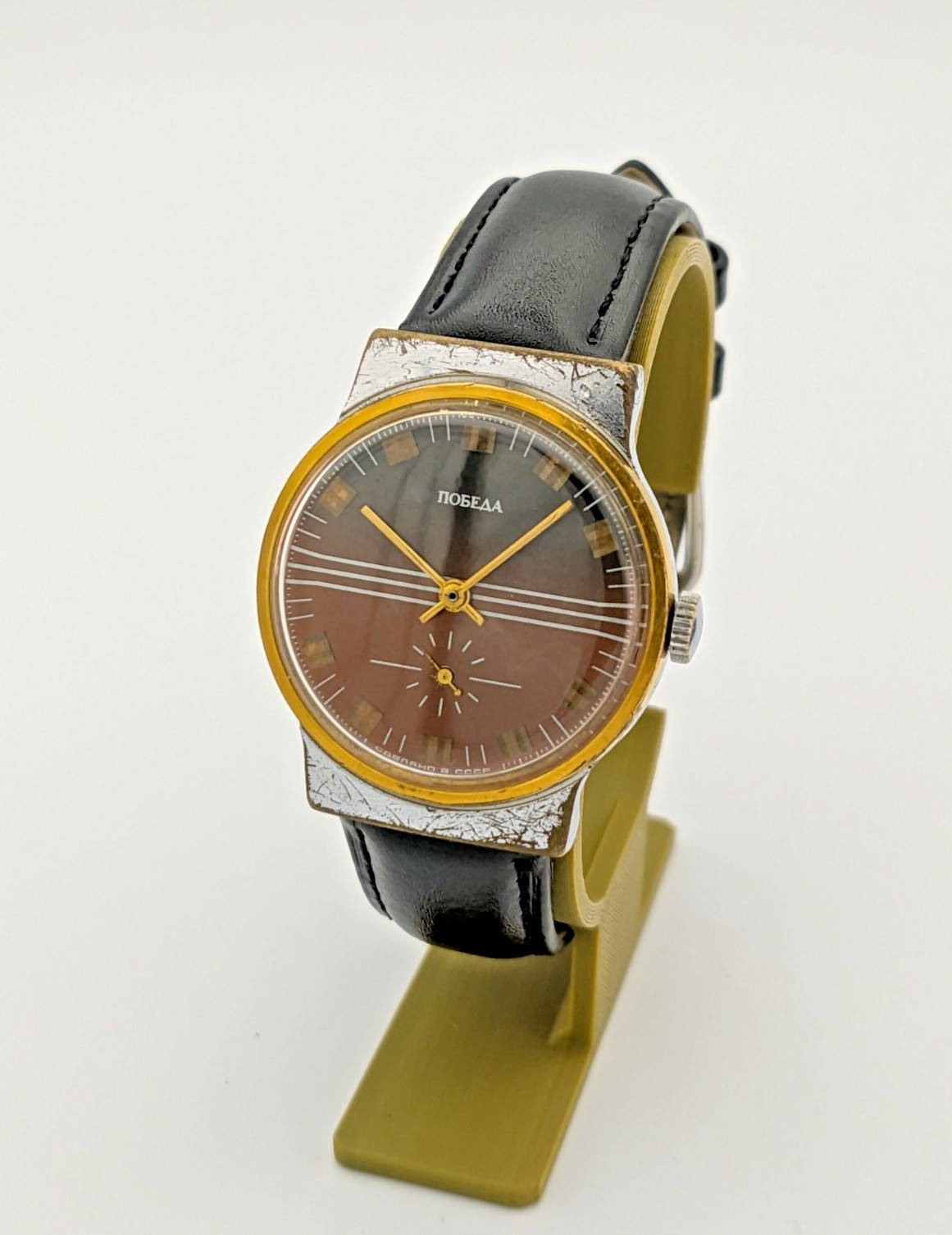 Pobeda Vintage Watch cal 2602 Men Soviet USSR 1980s Mechanical ZiM