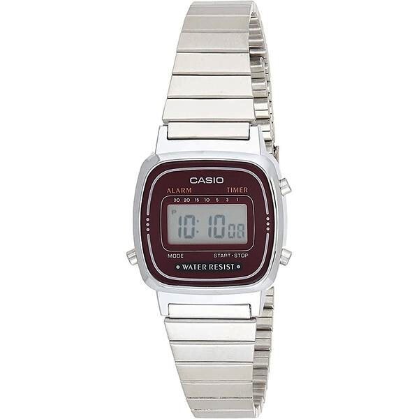 Casio LA-670WA-4DF quartz digital Women Watch Original NEW Worldwide