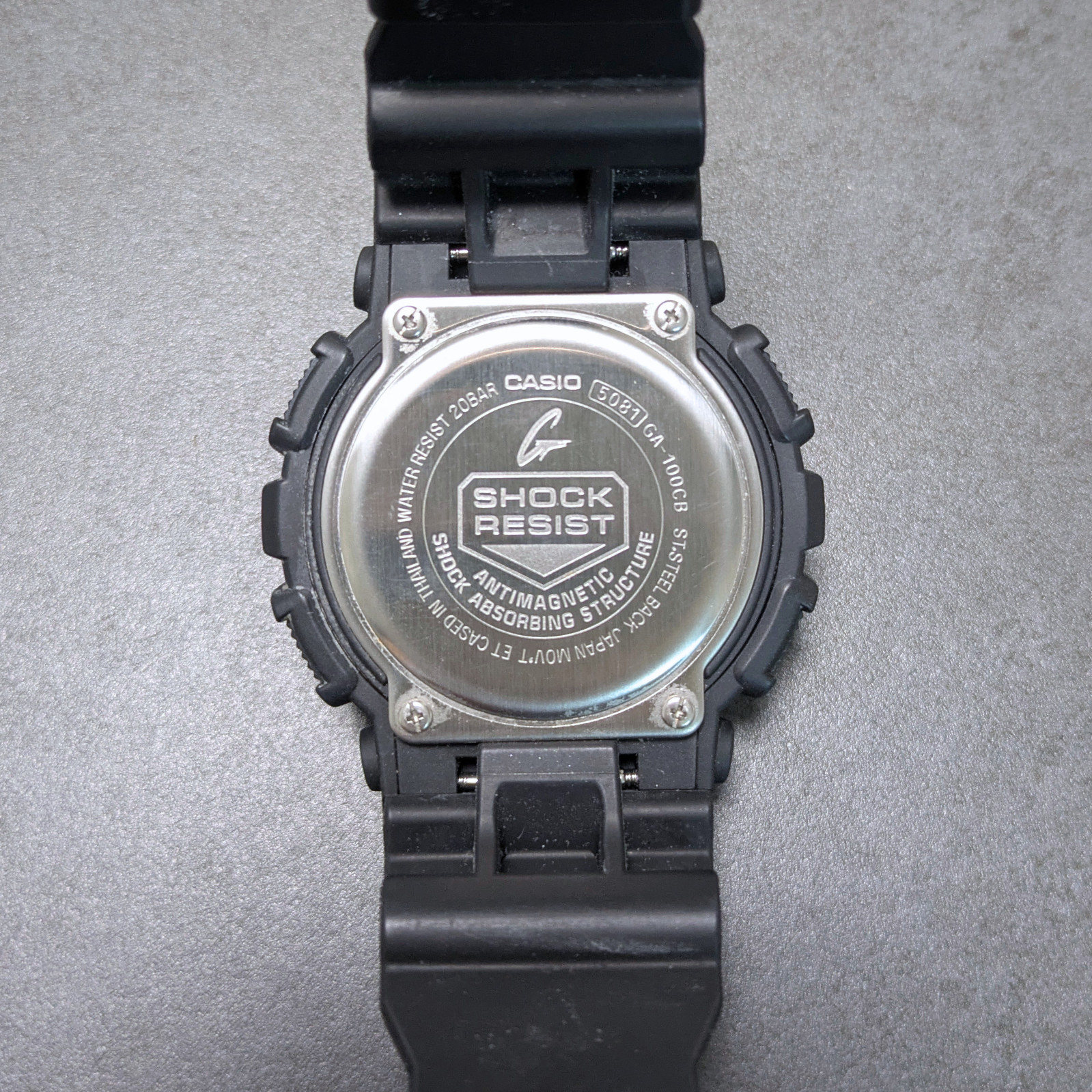 Casio G-SHOCK GA-100CB-1AJF Men’s Watch Black Working Battery Included