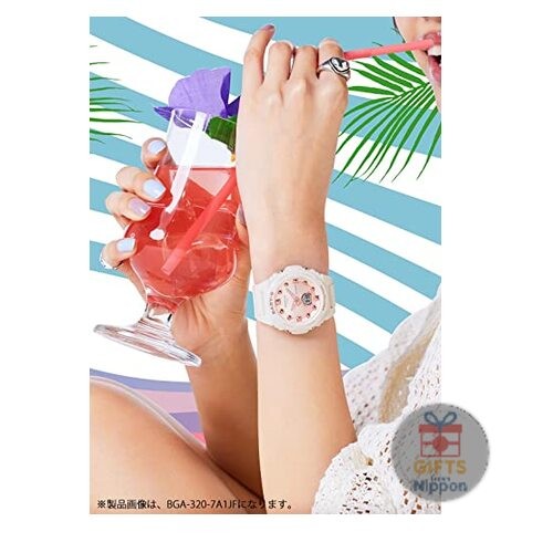Casio BABY-G BGA-320-1AJF Quartz Watch 10ATM Shock Resistant Mint Lagoon New