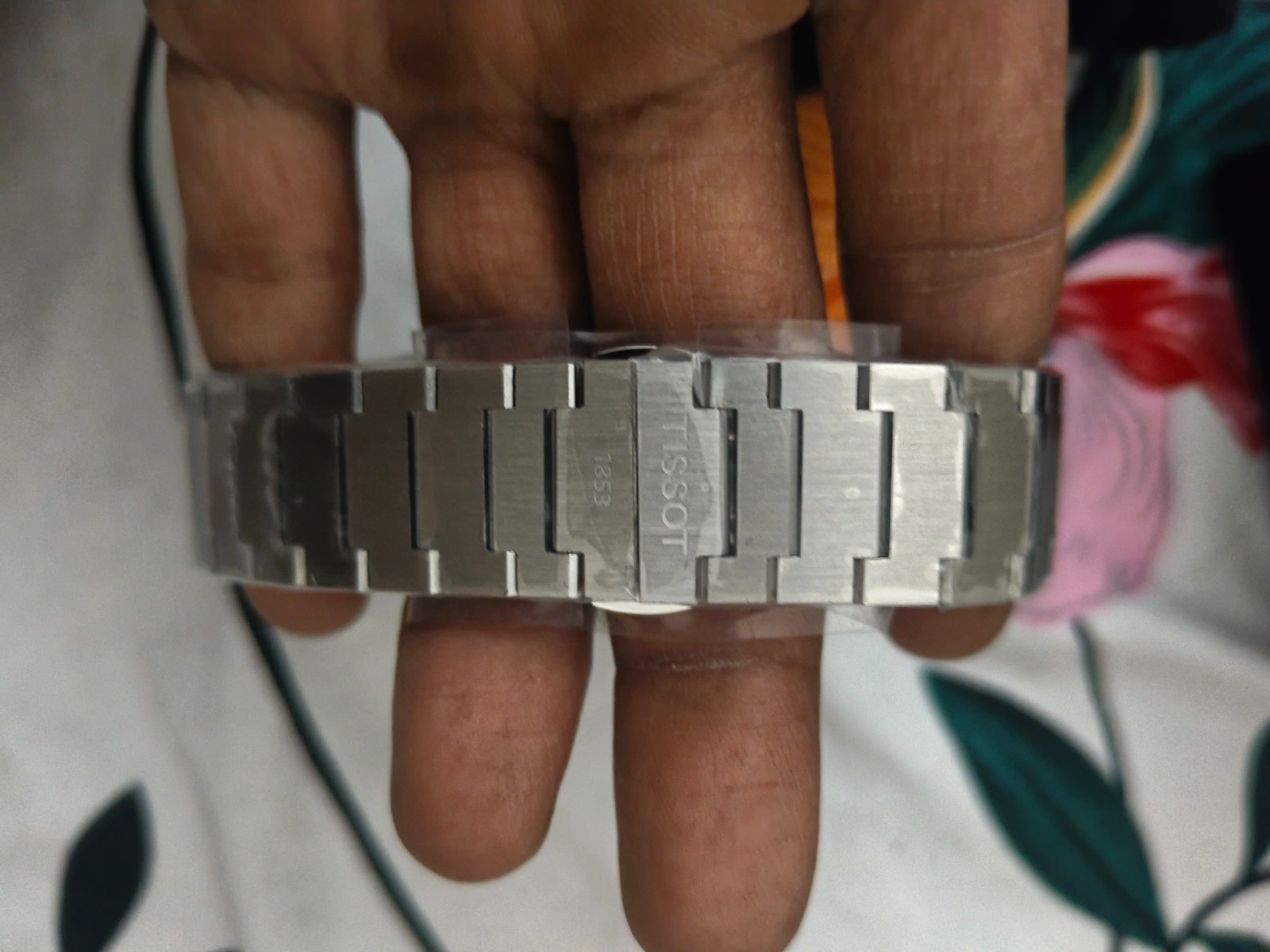 Pre Owned Tissot PRX 80 Luminous Dial Silver Bracelet Mens Gift Watch